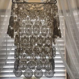 Crochet Blouse, size one, never worn.